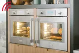 Thermador double wall oven making strange noises in a modern kitchen